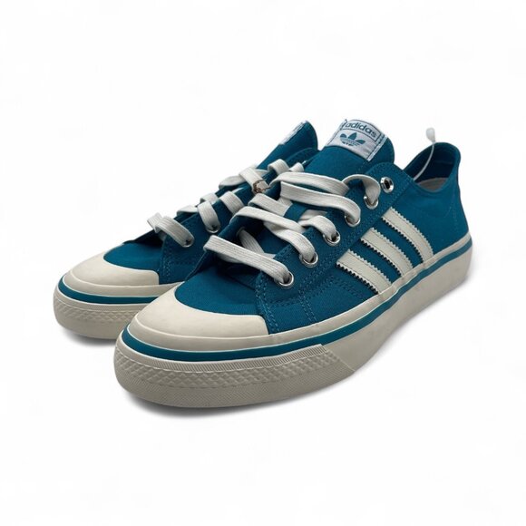 Adidas Originals Nizza RF 74 Casual Shoes Sneakers Canvas [HQ8566] Men’s SZ 8 - Picture 4 of 7